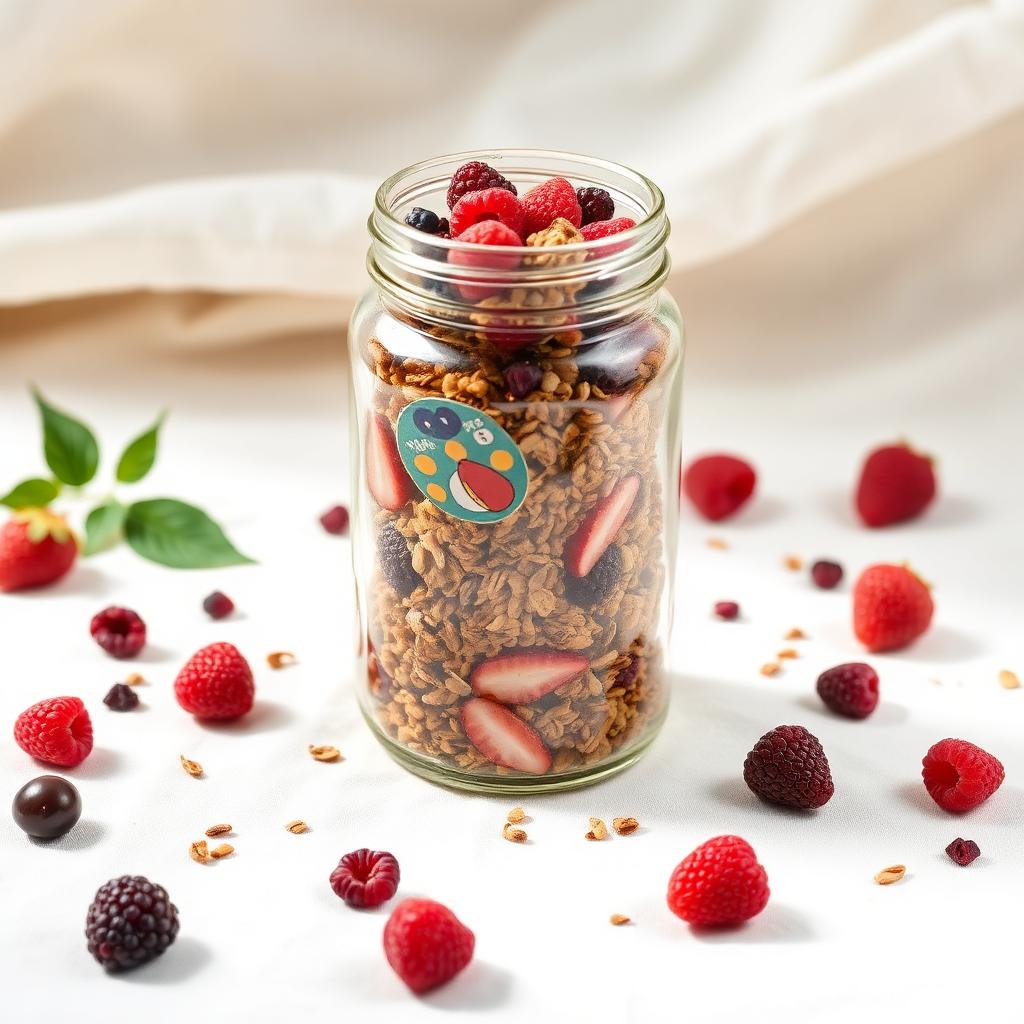 Granola Frutos Rojos de Crocantimix
